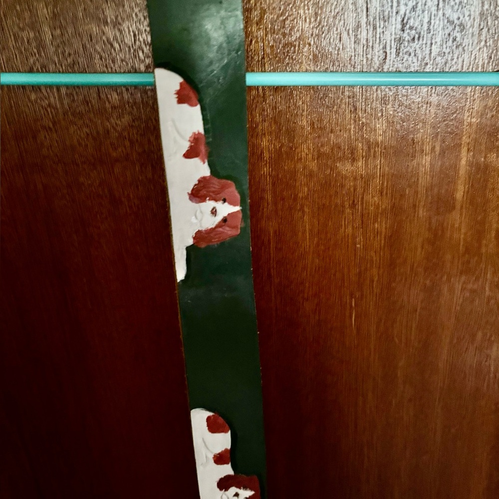 Vintage Diane Weiss Hand-painted Belt King Charles Cavalier